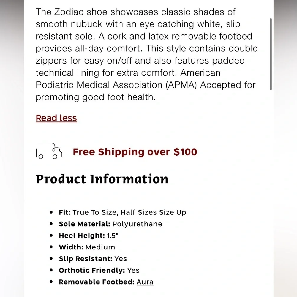 Naot zodiac womens
